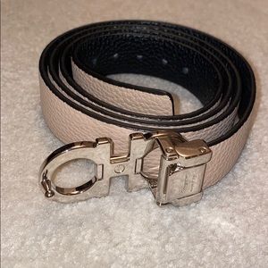 Salvatore Ferragamo Gancini Belt - Reversible